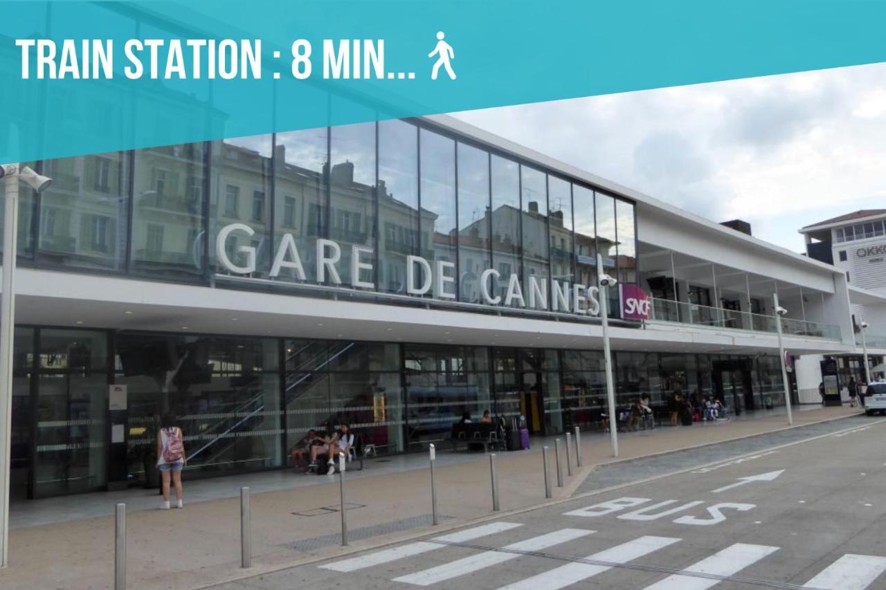 Le Forville : 400M Palais, Calme, Clim Cannes Eksteriør bilde